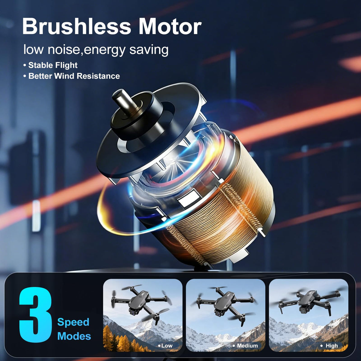 1080P HD Foldable Drone with Camera M996