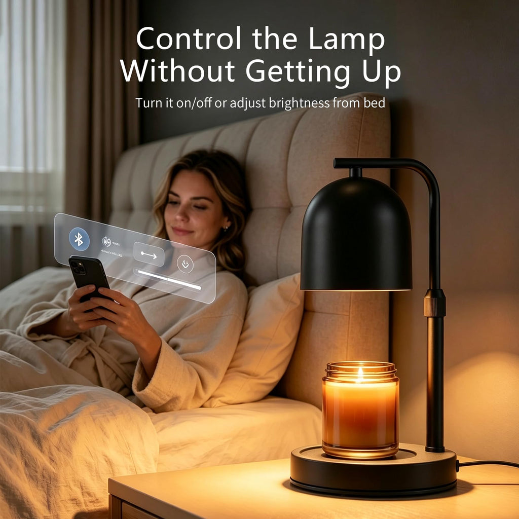Adjustable Height App Controlled Candle Warmer Lamp with Timer L66569