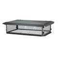 Black Galvanized Steel Multi-Flue Chimney Cover V41138