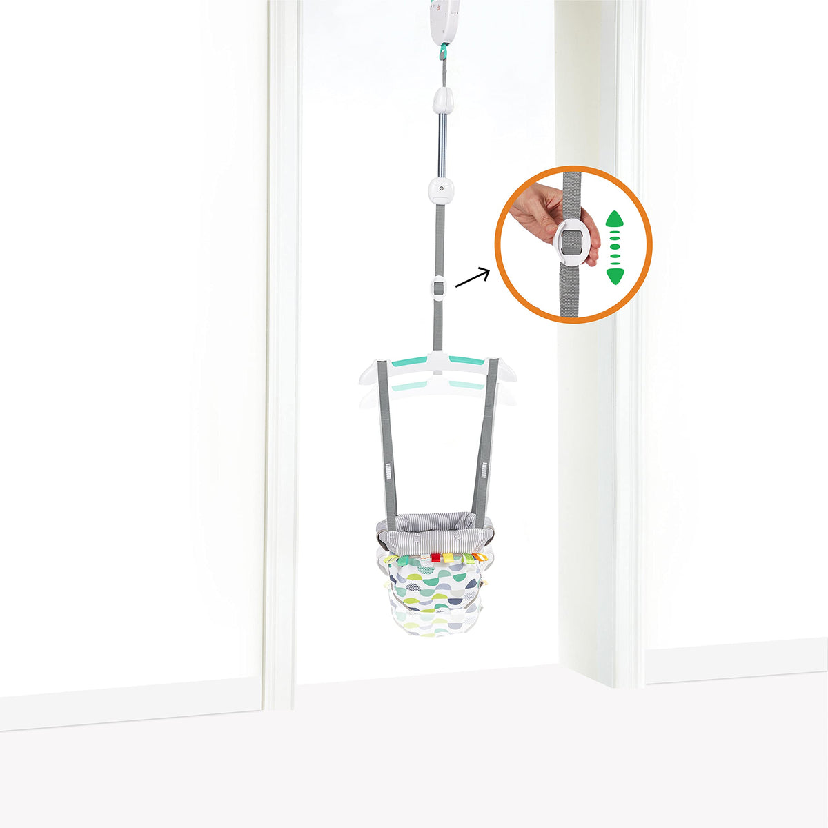 Door Jumper with Adjustable Strap, 6 Months and Up, Max Weight 26 lbs R17868