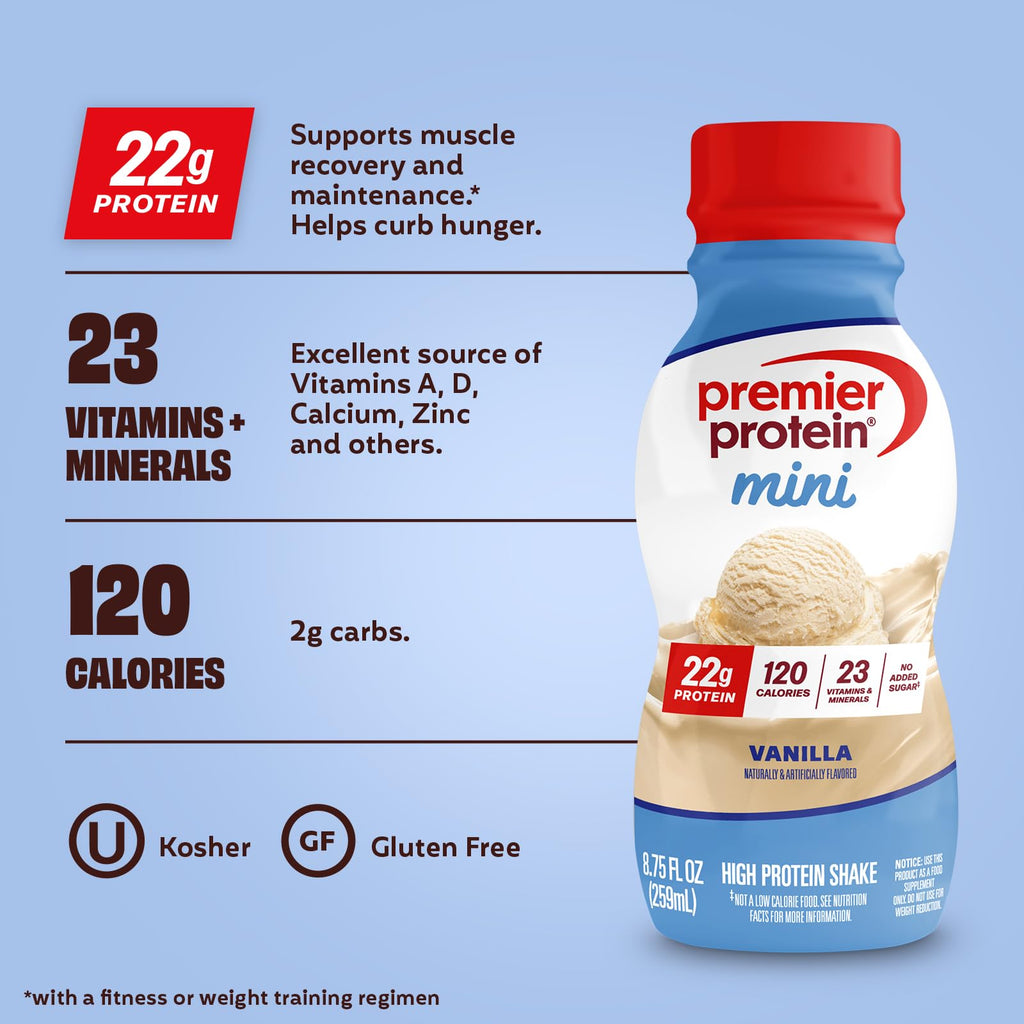 Vanilla 22g Protein Shake 12 Pack R6550