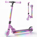 Light Up 2 Wheel Foldable Kids Kick Scooter with Adjustable Height G53395
