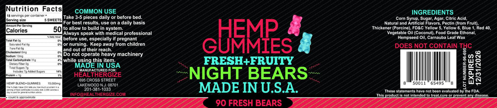Hemp Gummies N631798
