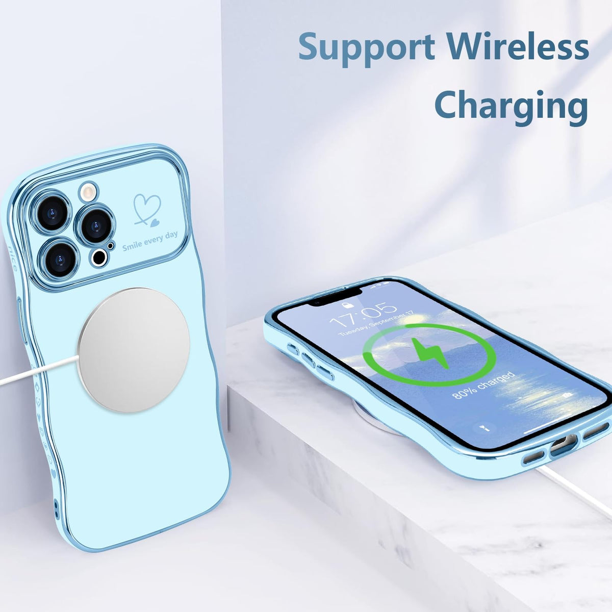 iPhone 13 Pro Max Case Baby Blue E61969