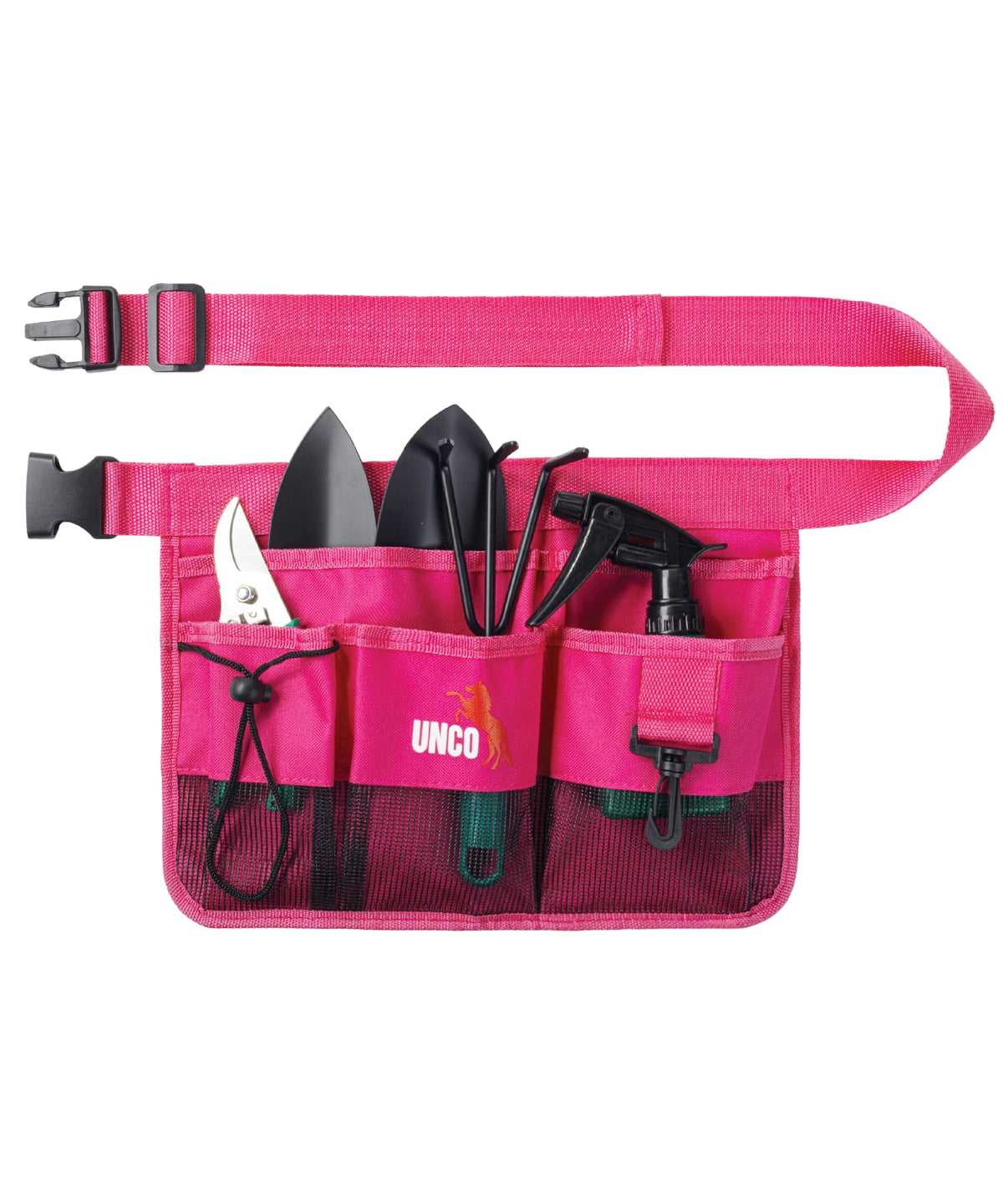 Pink 7 Pocket Garden Tool Belt S48361