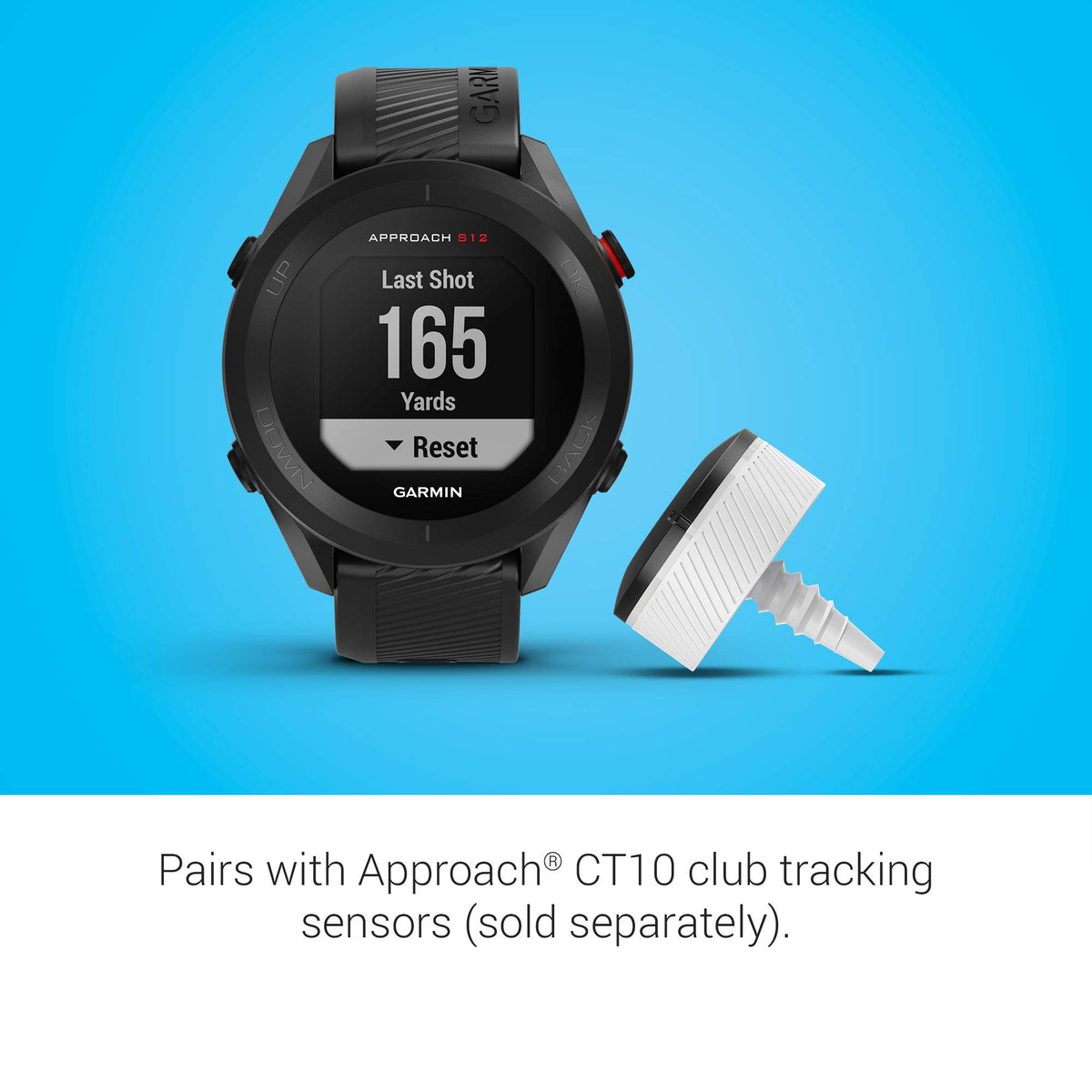 Black Golf Watch C8255