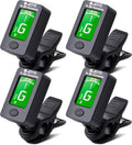 Clip on Chromatic Tuner 4PCS Black Y49772