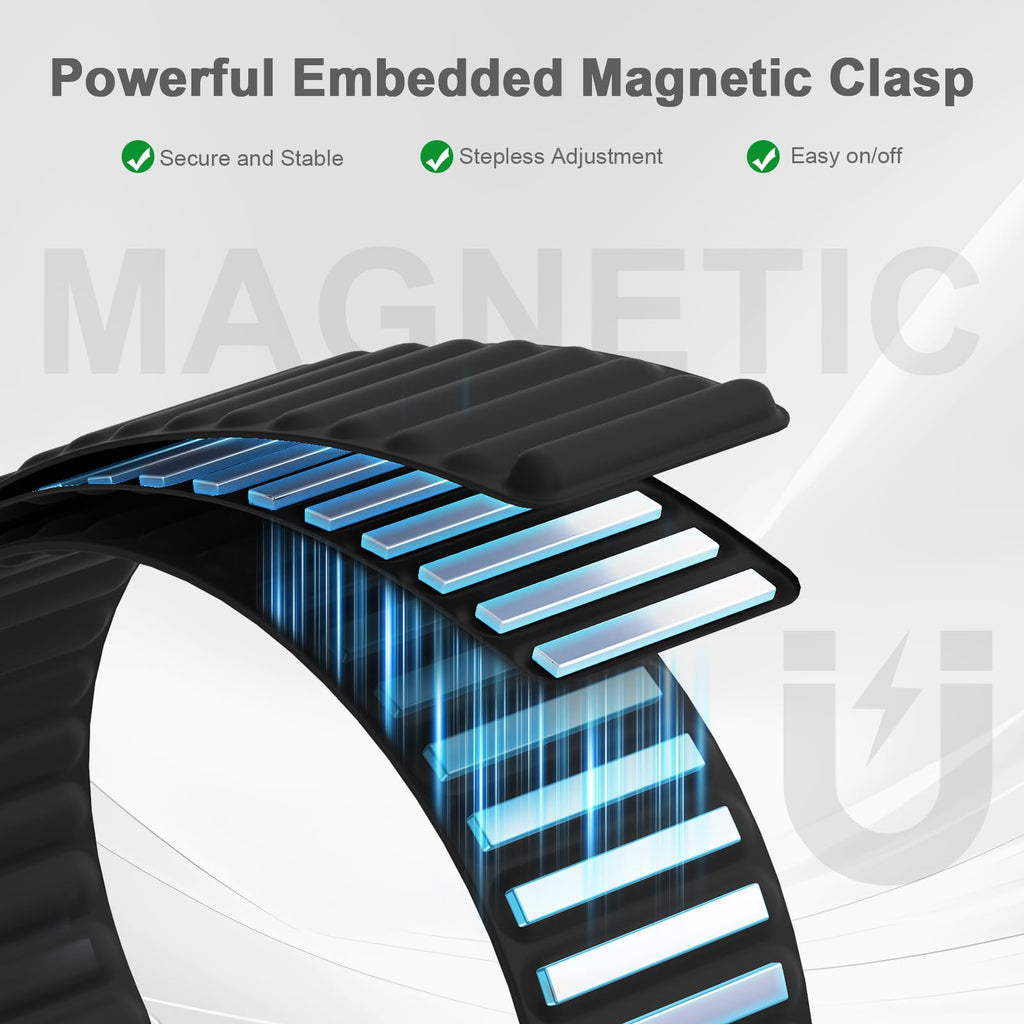 Magnetic Silicone Sport Band 40mm 44mm 46mm W135524