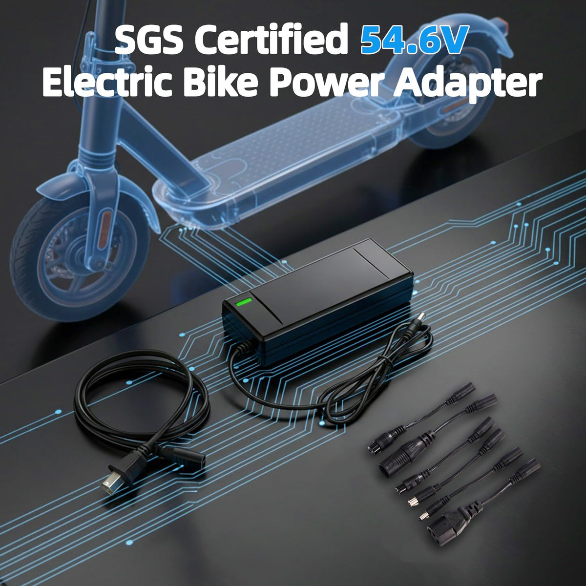 54.6V 2A Lithium Battery Charger W728854