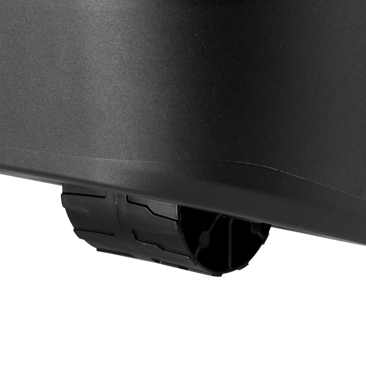 22 Gallon Black Wheeled Plastic Storage Trunk C122