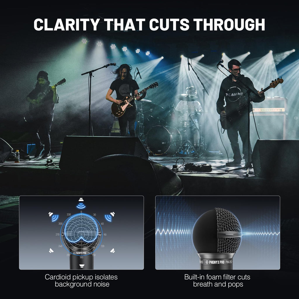 Cardioid Dynamic Wired XLR Microphone A769