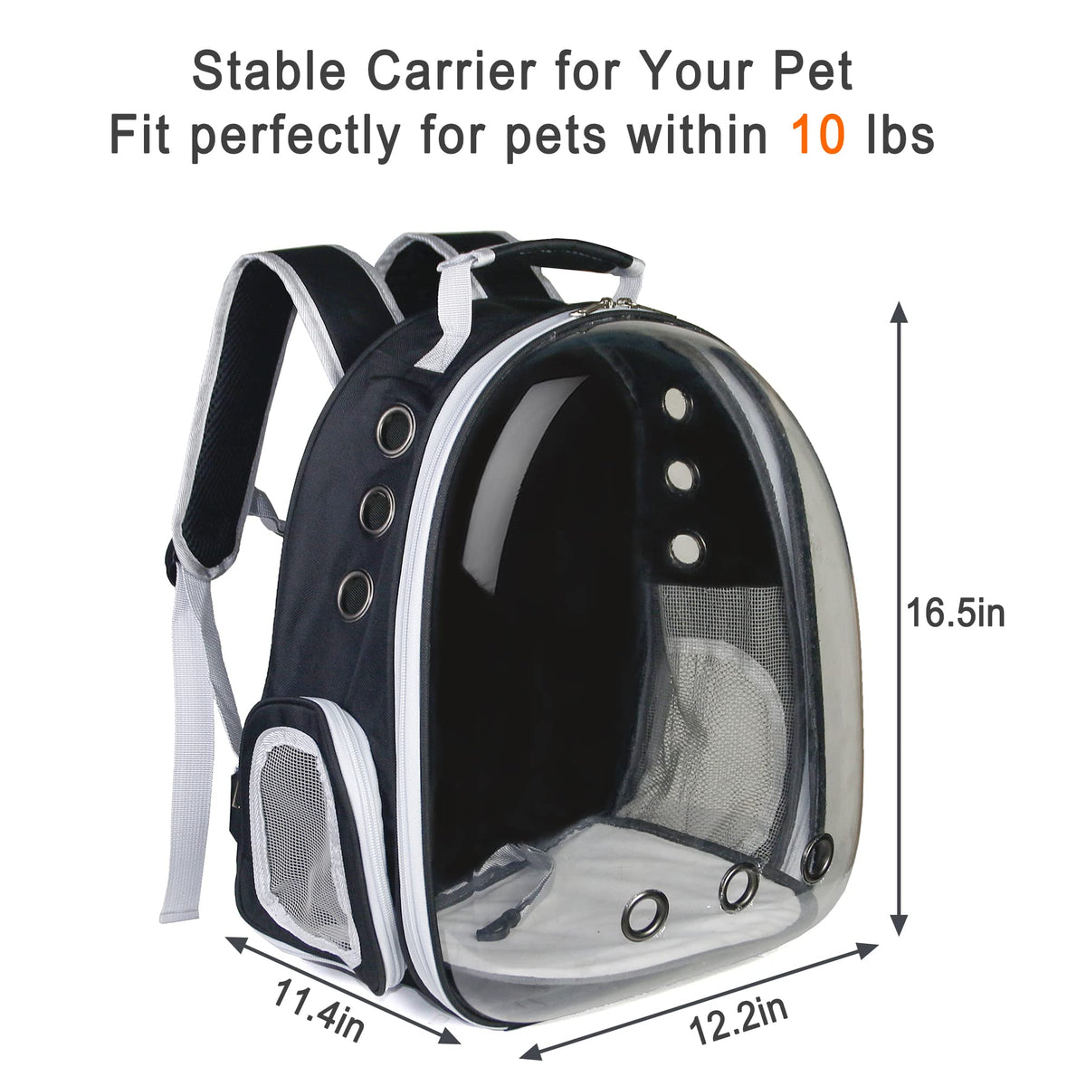 Airline Approved Bubble Cat Backpack N3122