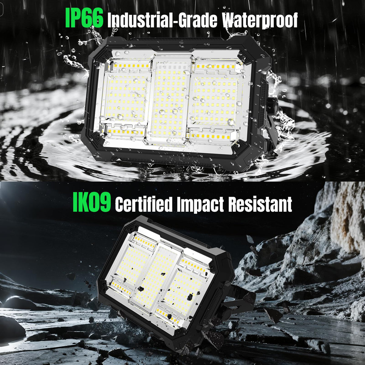 400W 32000LM Rechargeable Magnetic LED Work Light E974