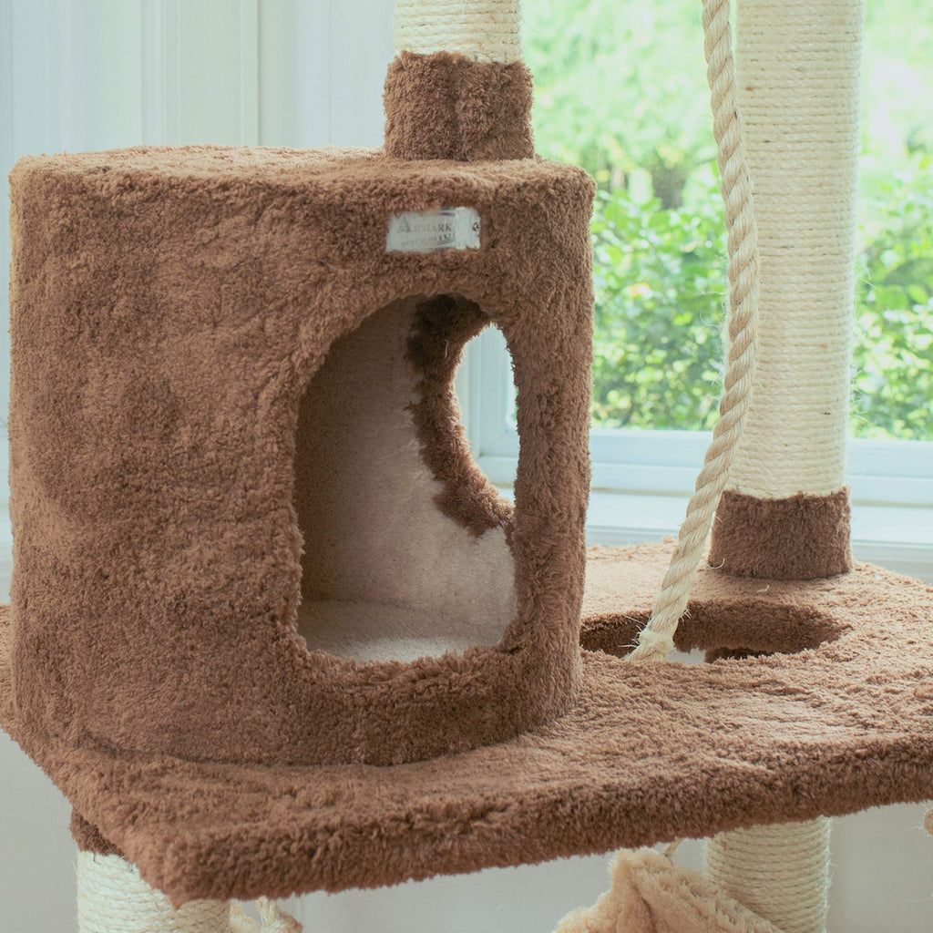 70" Cat Tree with Scratch Posts X38514