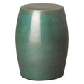 19 in. Round Ceramic Garden Stool K320