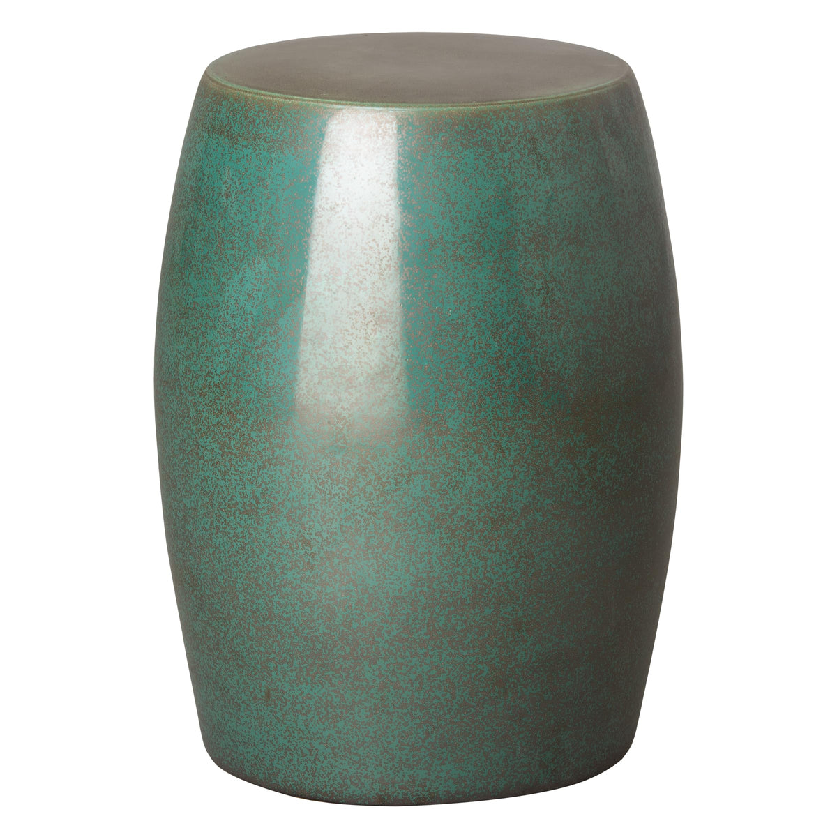 19 in. Round Ceramic Garden Stool K320