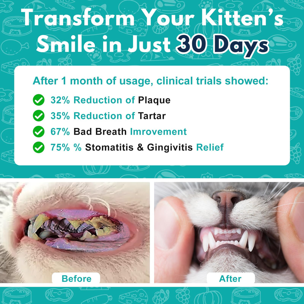 Cat Dental Care Tablets R546