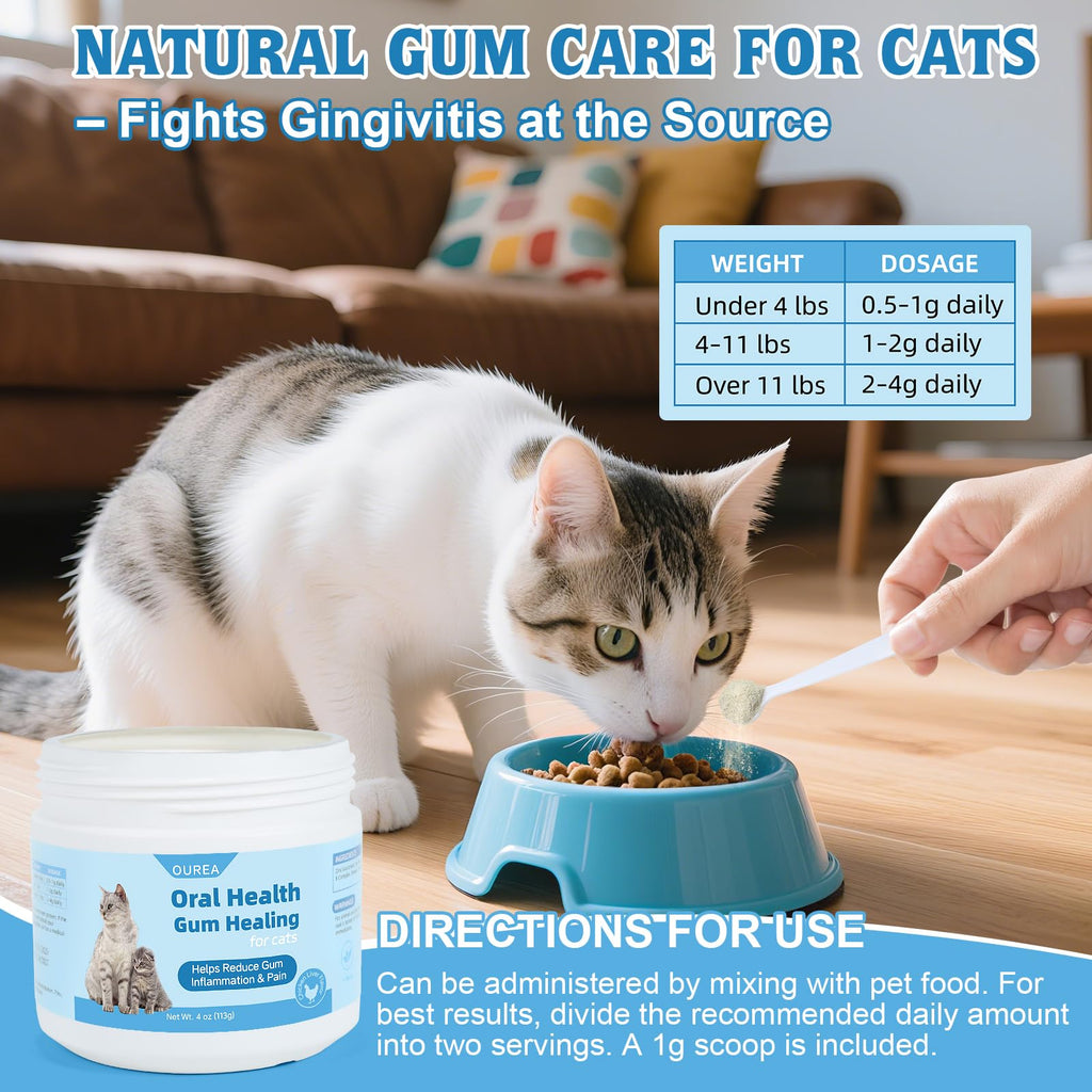 Natural Plant-Based Cat Oral Care F768959