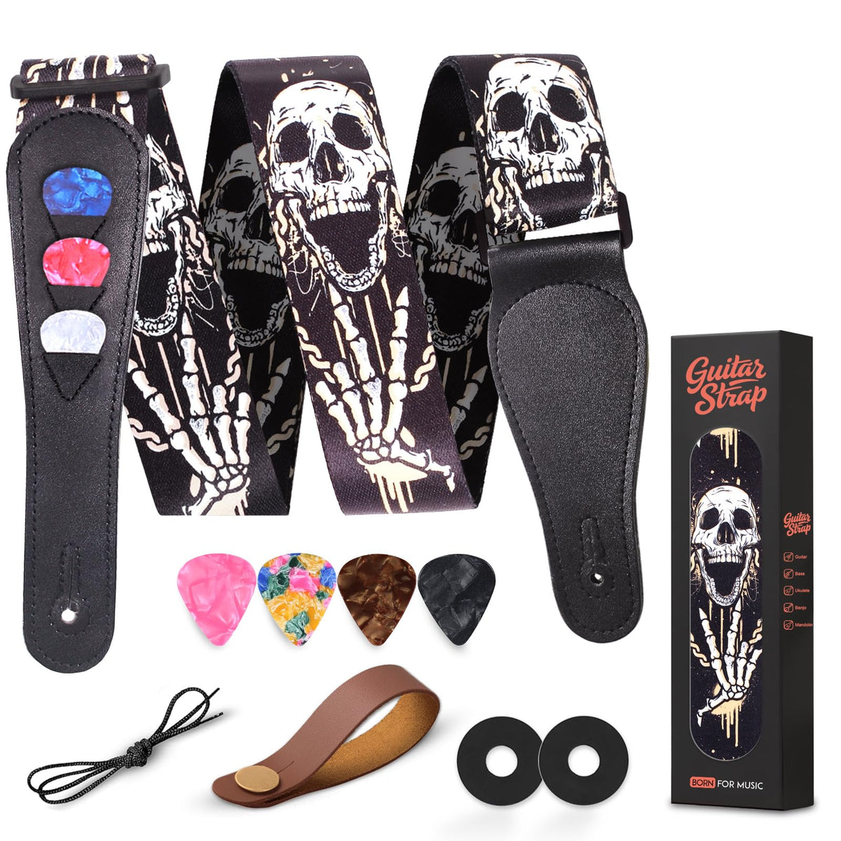 Guitar Strap Set N137