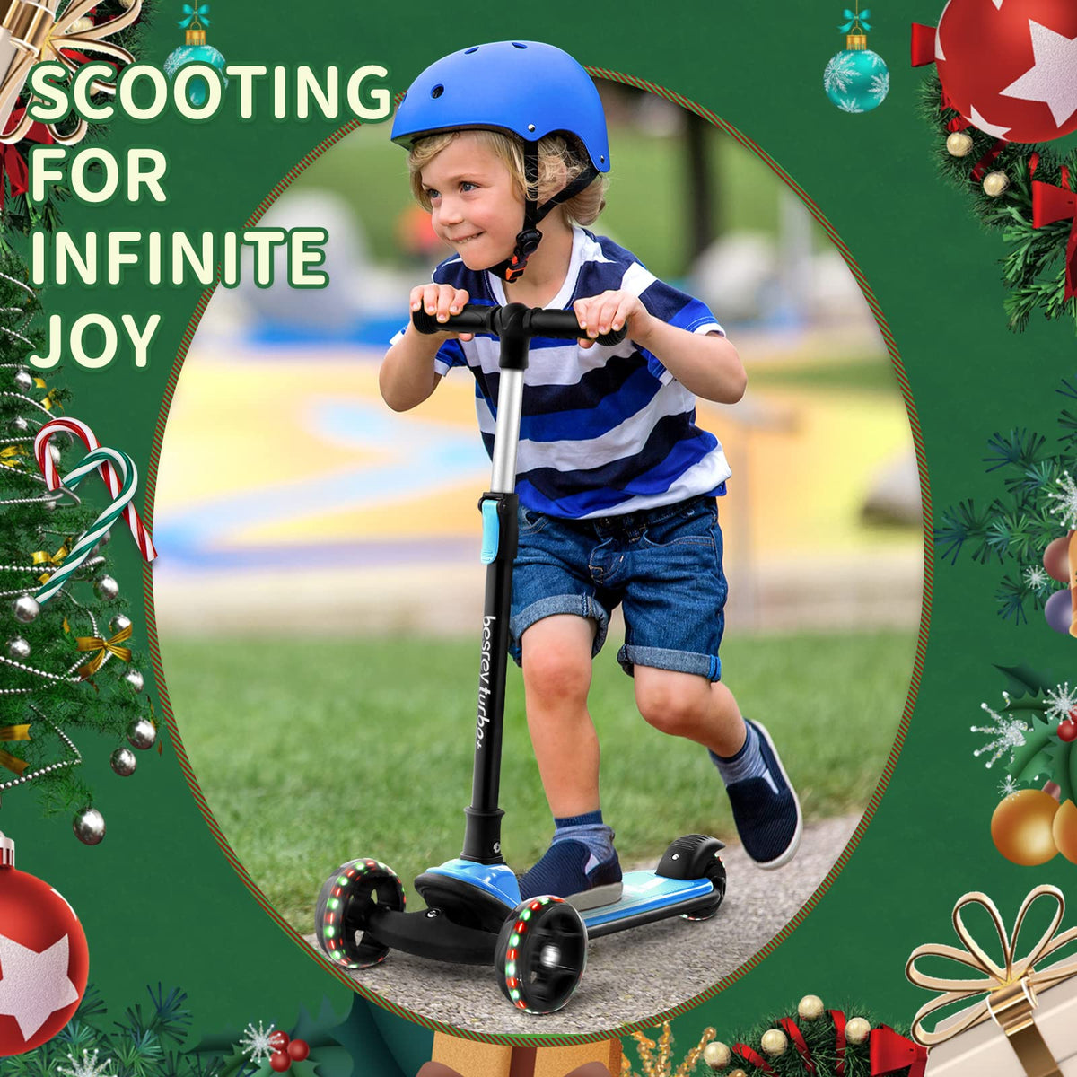 3 Wheel Scooter with 4 Adjustable Height N146200