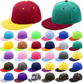 30 Pcs Flat Bill Snapback Hats Bulk Adjustable J48067