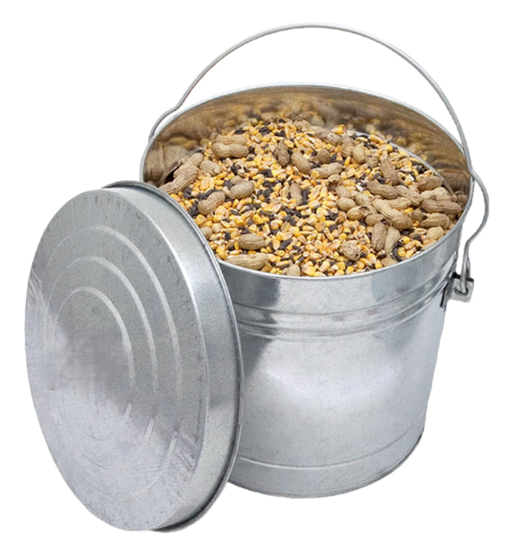 6 Gallon Locking Lid Feed & Seed Can 2 Pack J5790