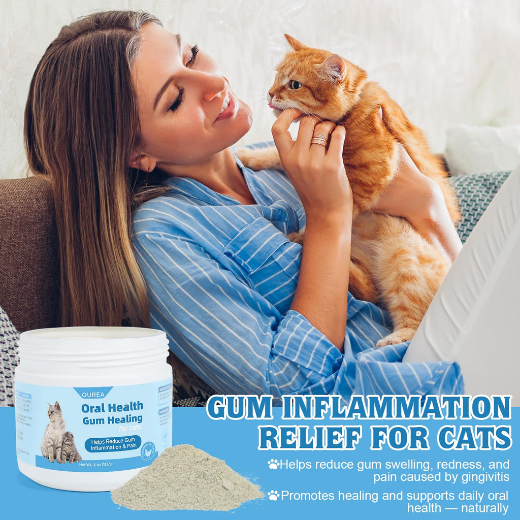 Natural Plant-Based Cat Oral Care F768959