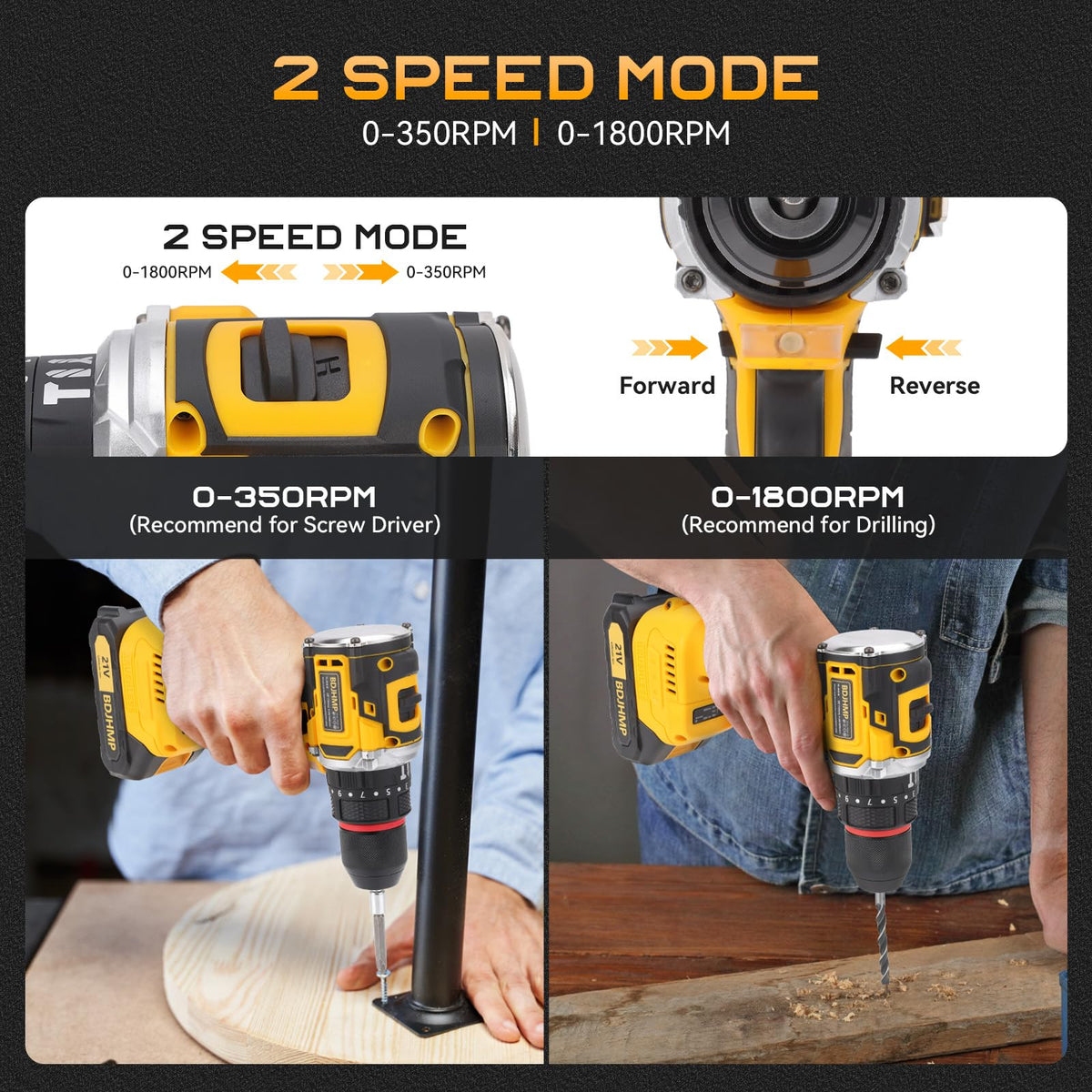 3/8" Brushless Compact Drill Tool Set with Drill Bit and Sockets X93075