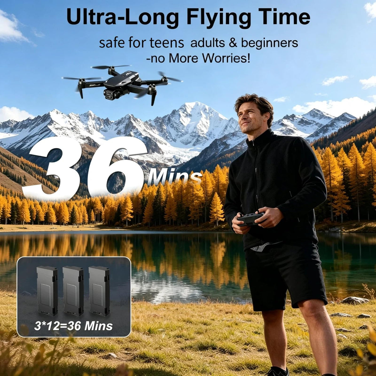 1080P HD Foldable Drone with Camera M996