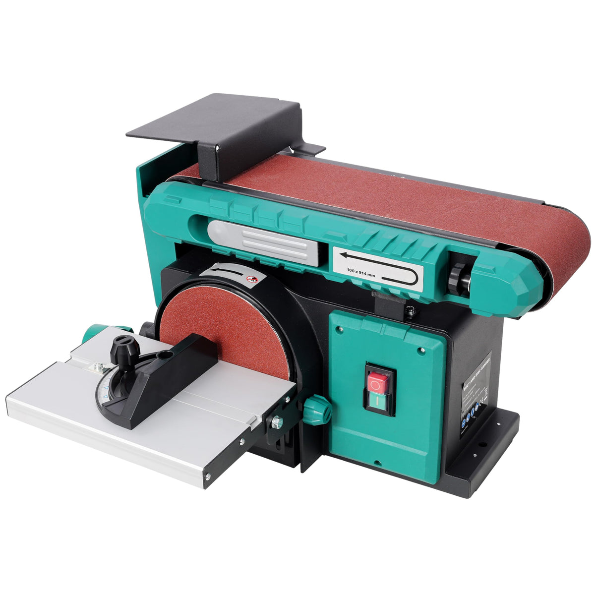 2-in-1 Belt & Disc Sander 4x36" Belt 6" Disc 0-90° Adjustable Tilt 120V X4083
