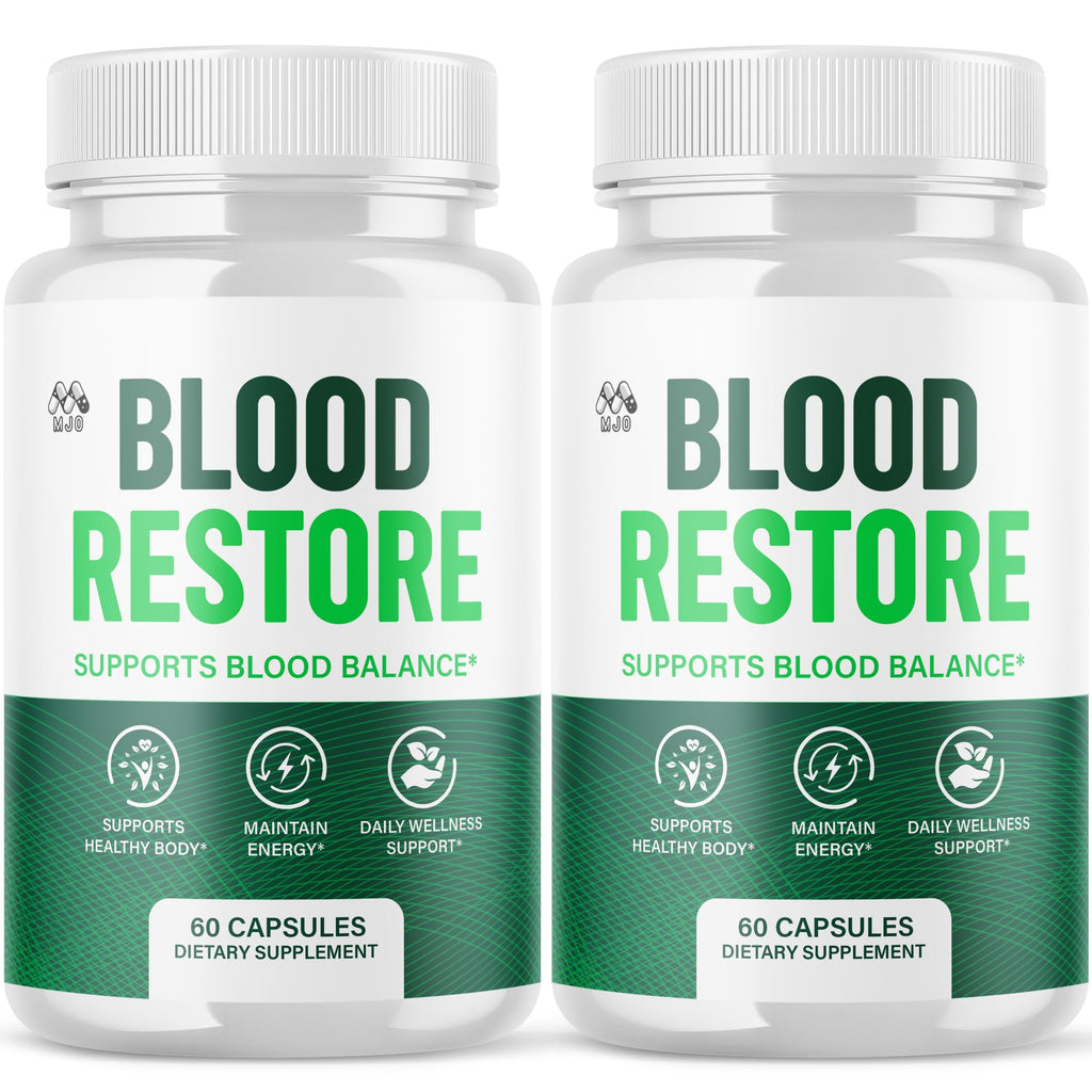 2 Pack Blood Restore Capsules 120 Capsules I4145