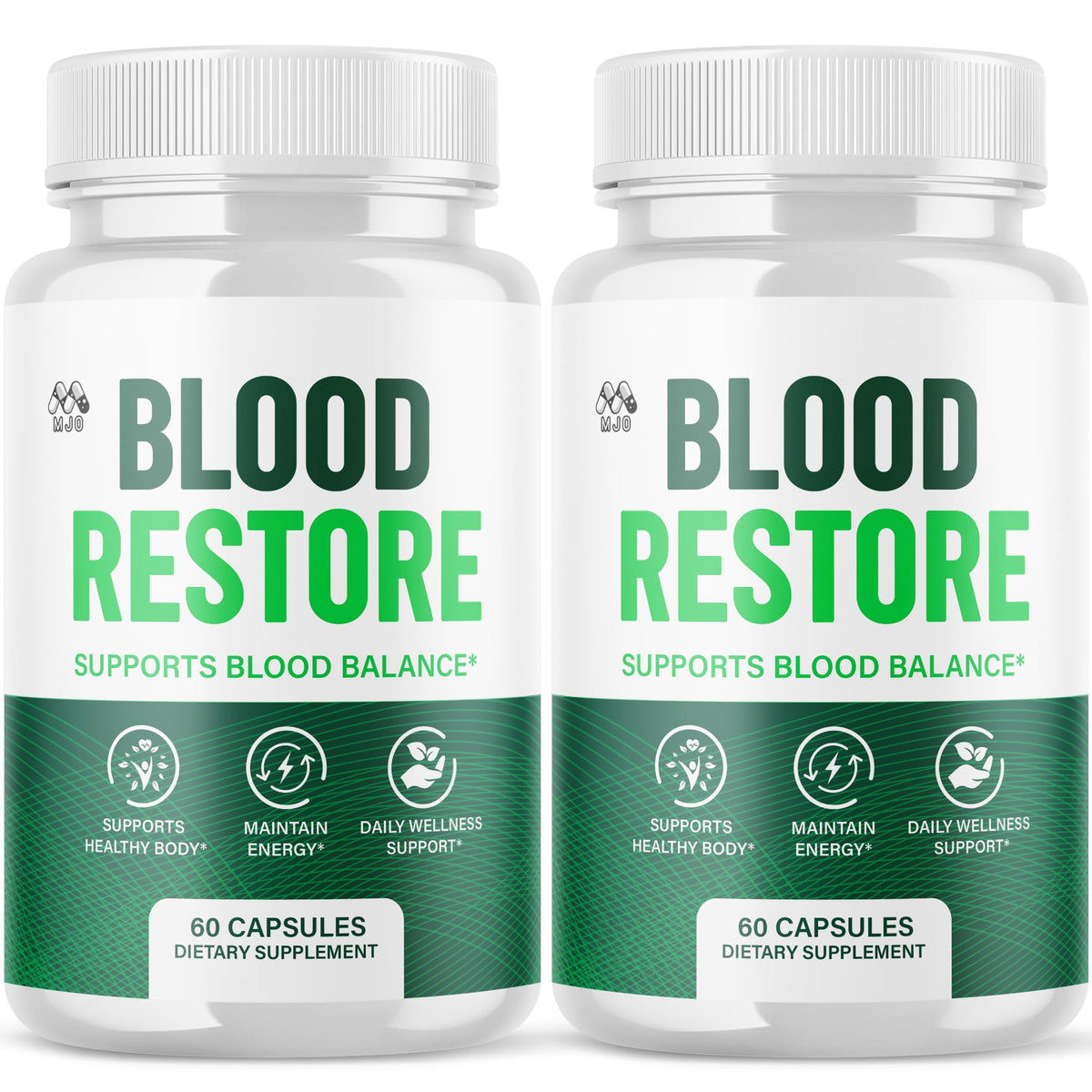 2 Pack Blood Restore Capsules 120 Capsules I4145