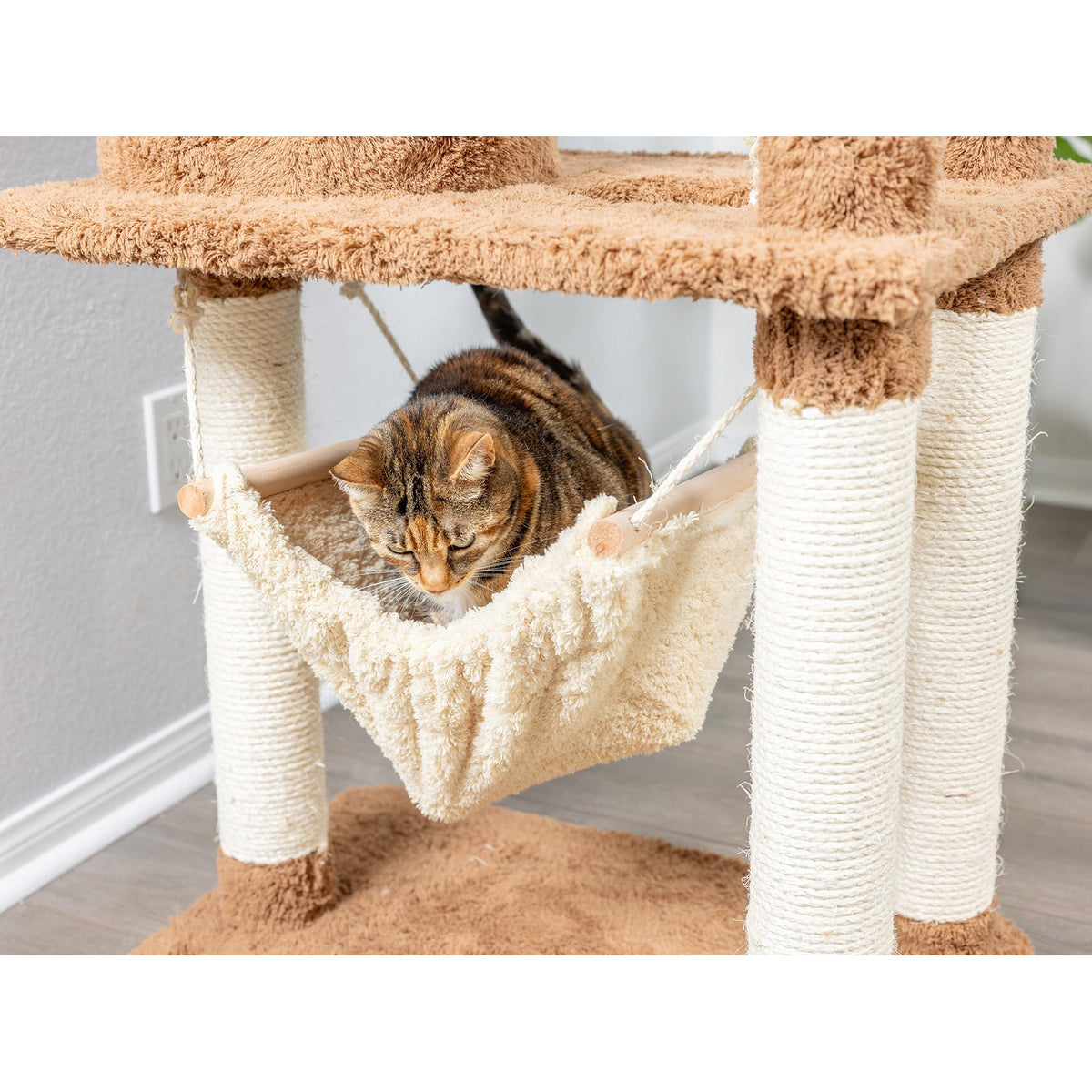 70" Cat Tree with Scratch Posts X38514