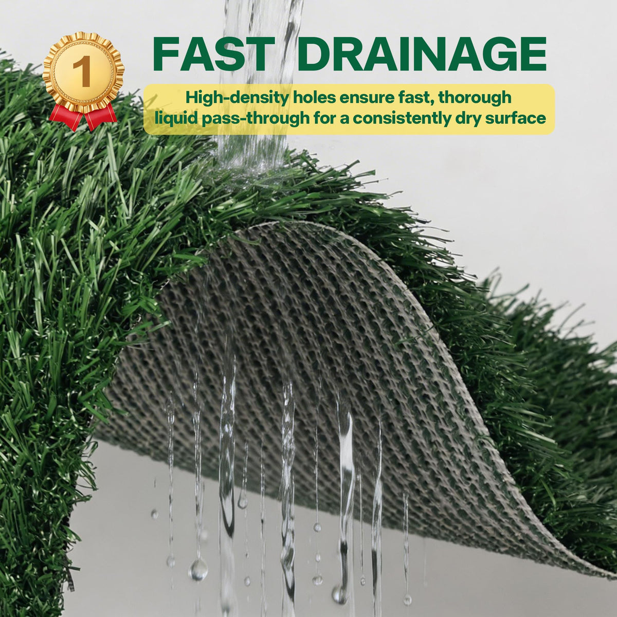 Dog Grass Pad with Tray P67849