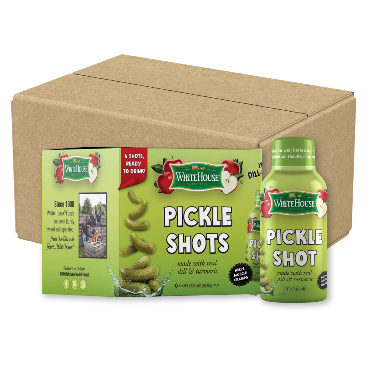 Dill Pickle Juice 2 Fl Oz Pack of 24 U9666