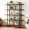 5 Tier 70" H Wood Bookshelf W4230