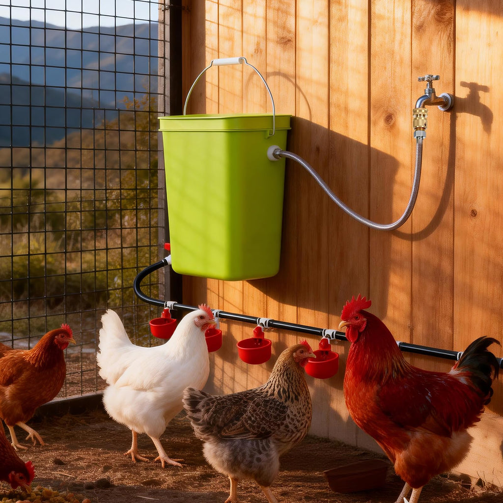 Automatic Chicken Waterer Set K667