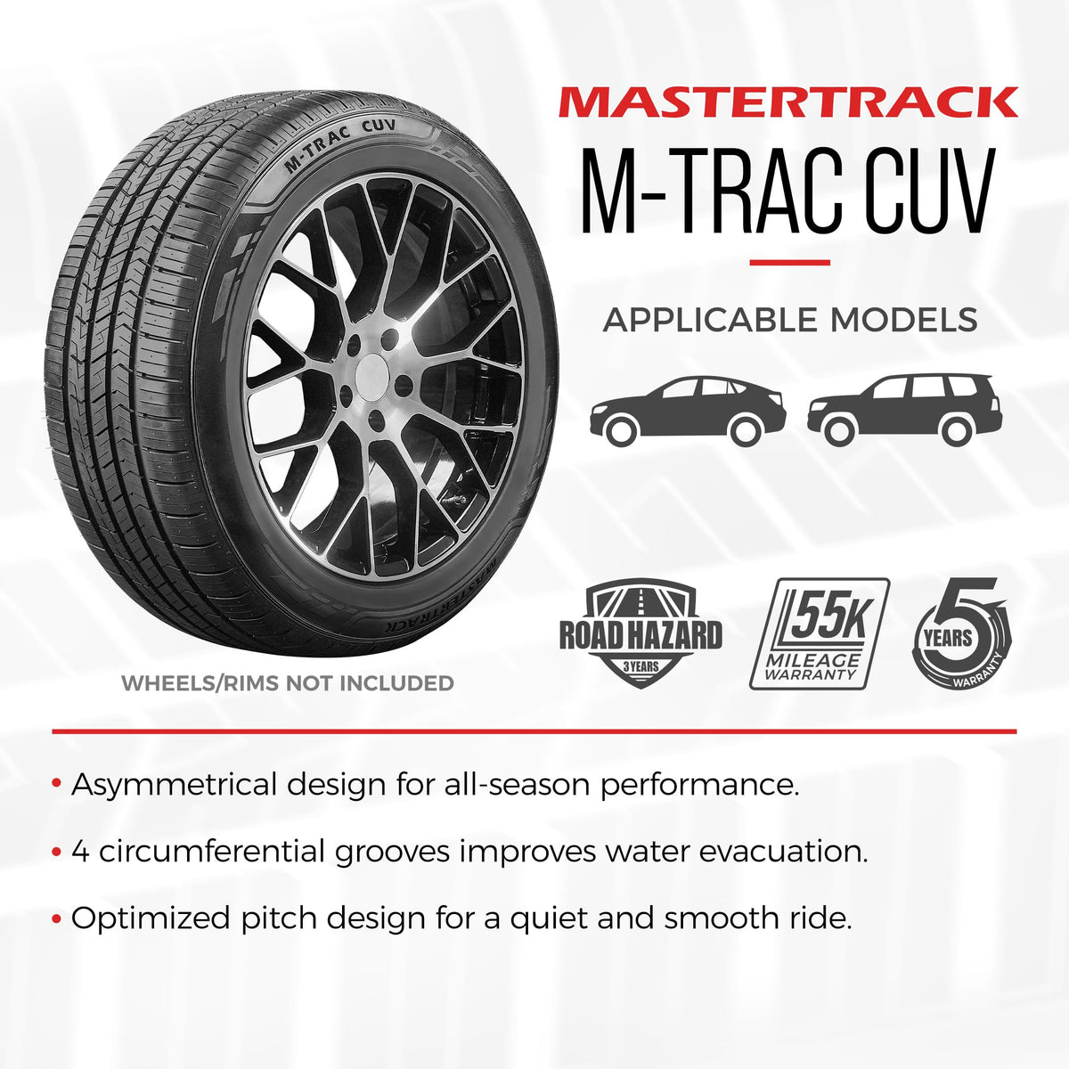 275/55R20 117V XL Tires W39082
