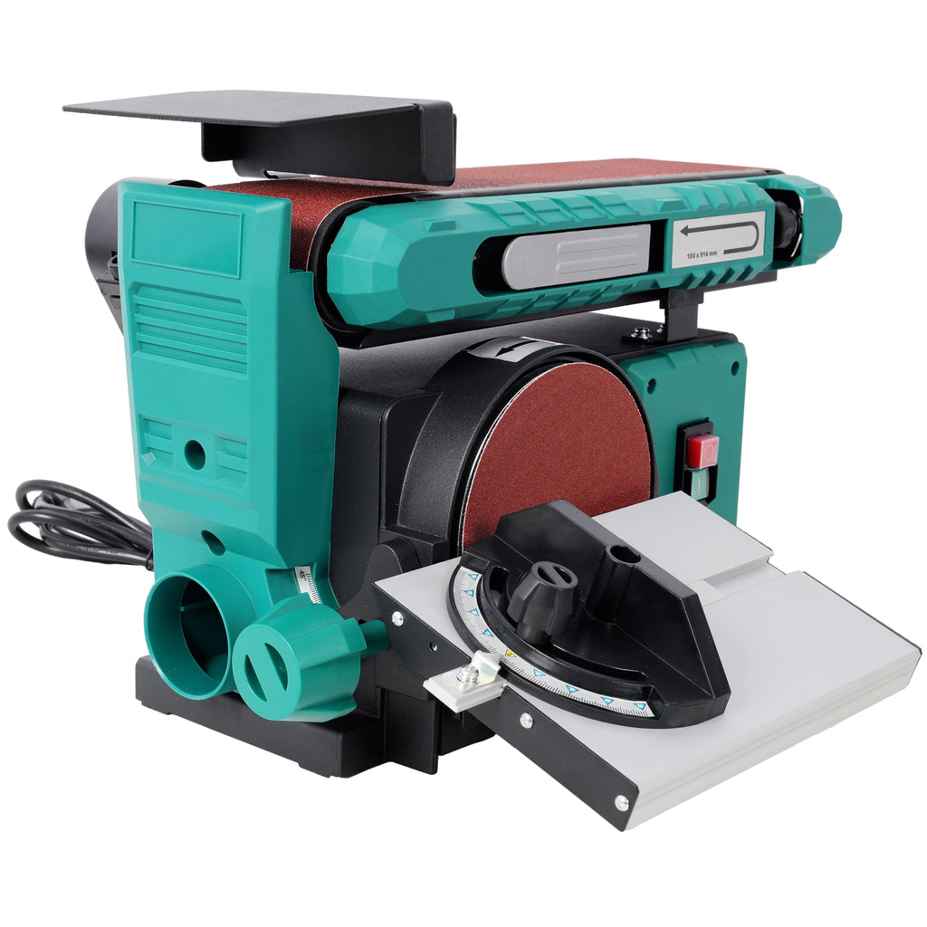 2-in-1 Belt & Disc Sander 4x36" Belt 6" Disc 0-90° Adjustable Tilt 120V X4083