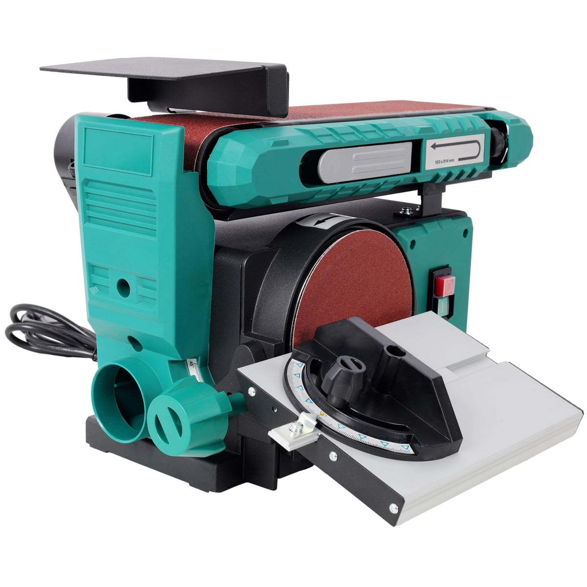 2-in-1 Belt & Disc Sander 4x36" Belt 6" Disc 0-90° Adjustable Tilt 120V X4083