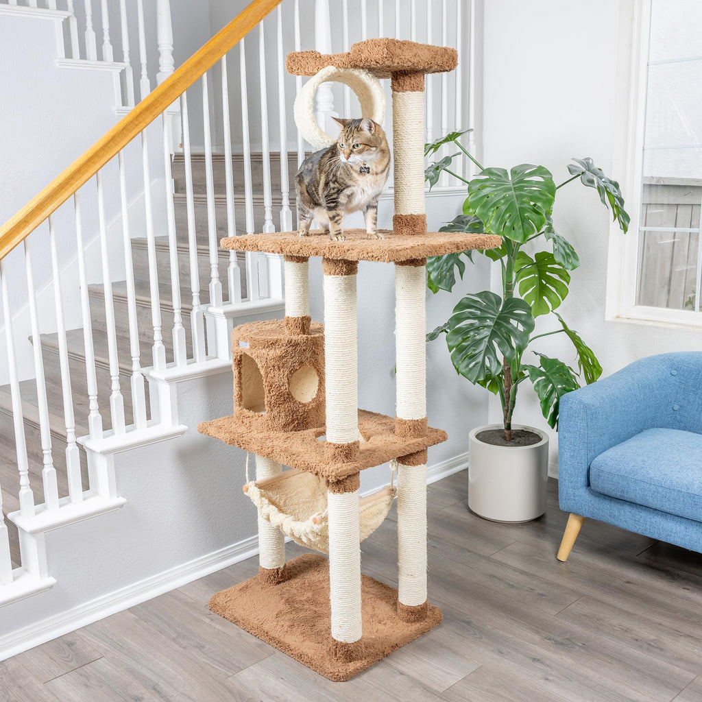 70" Cat Tree with Scratch Posts X38514