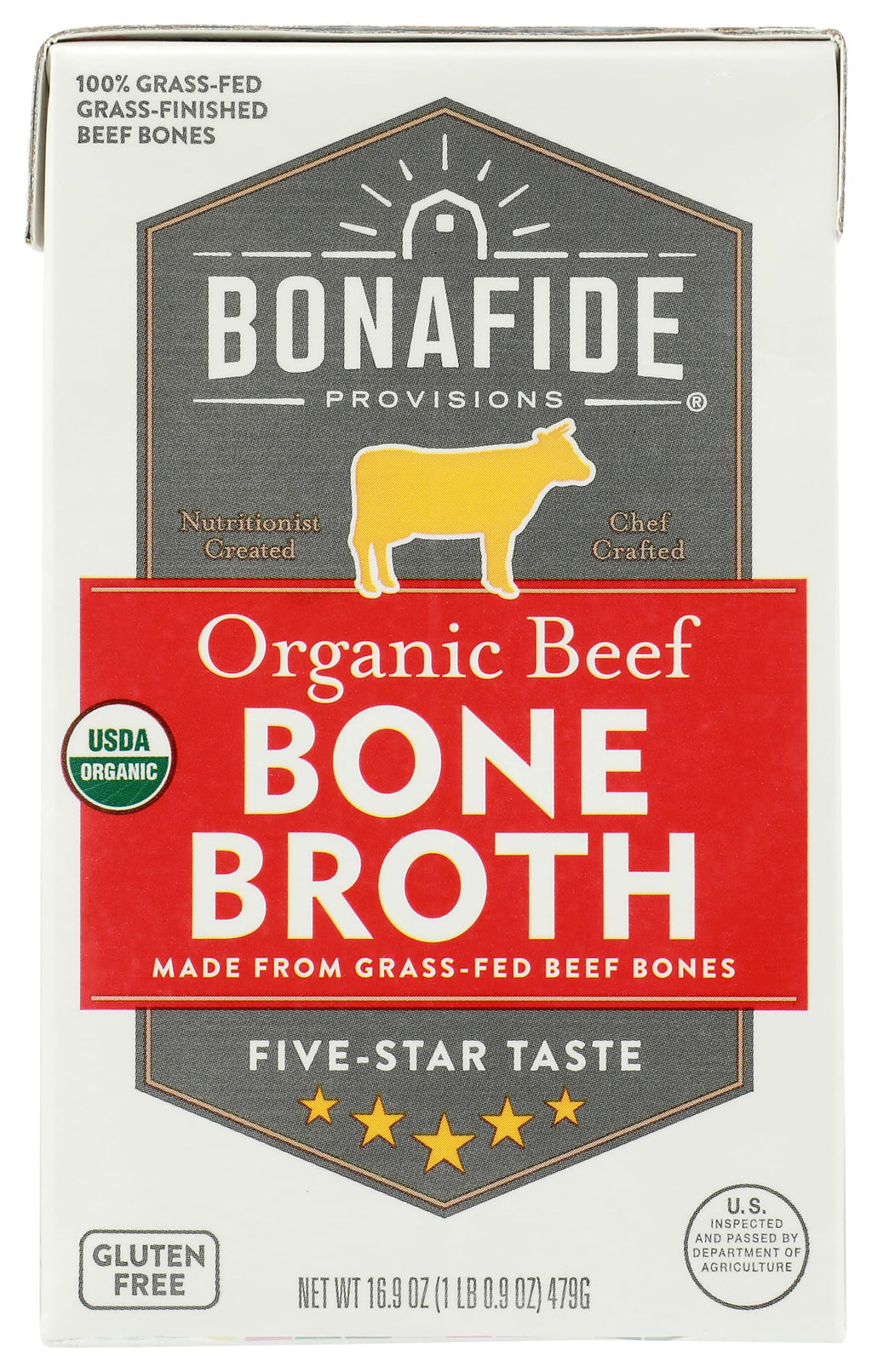 Organic Beef Bone Broth 16.9 Ounce R44663