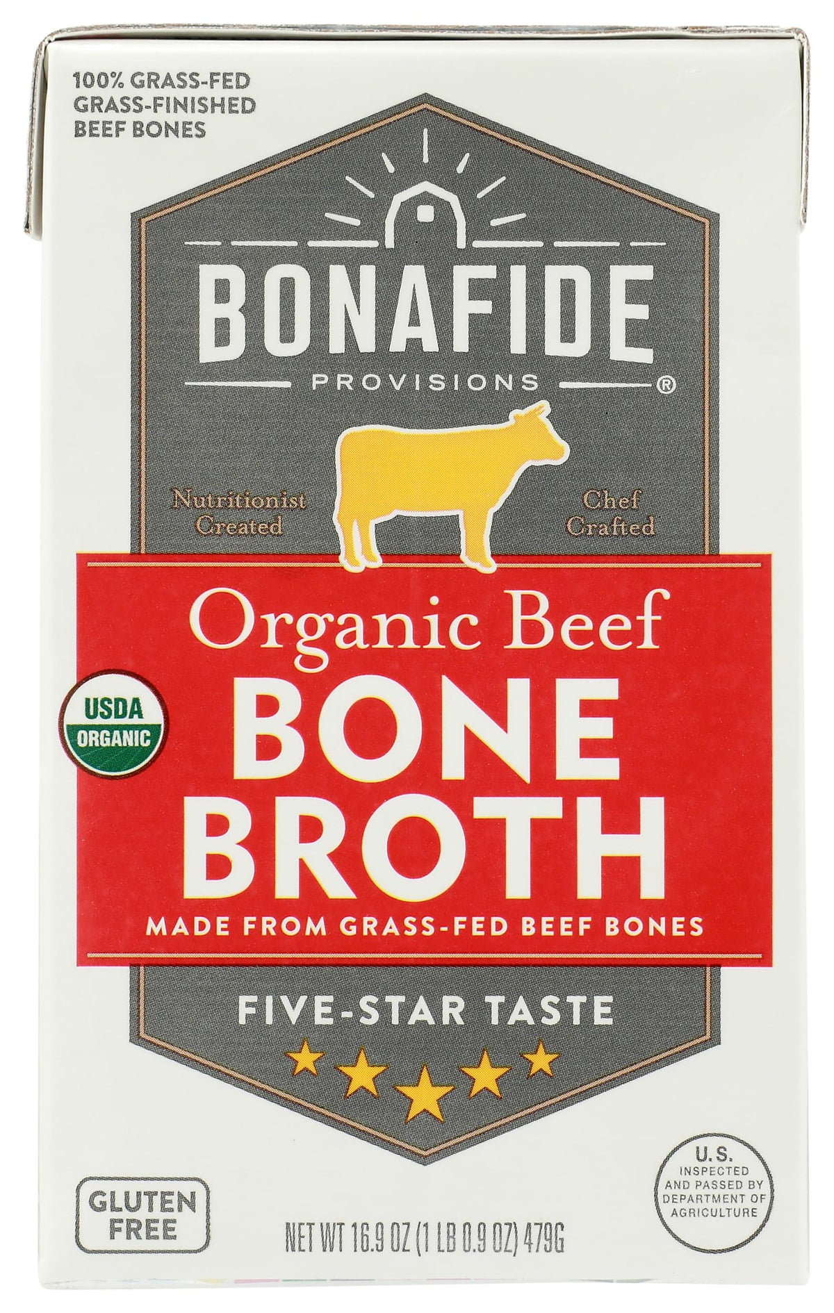 Organic Beef Bone Broth 16.9 Ounce R44663